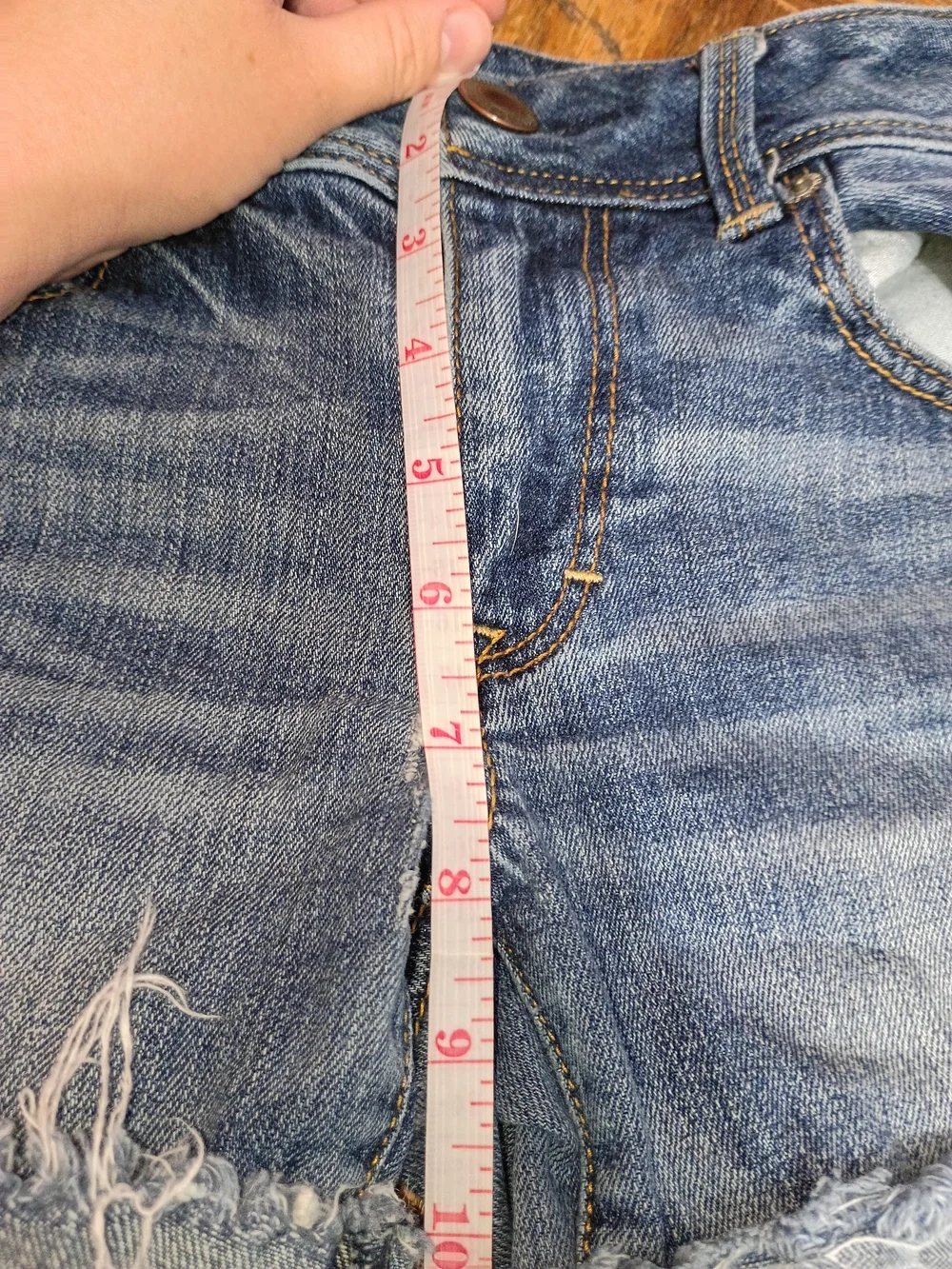 Denim  Shorts - Blue